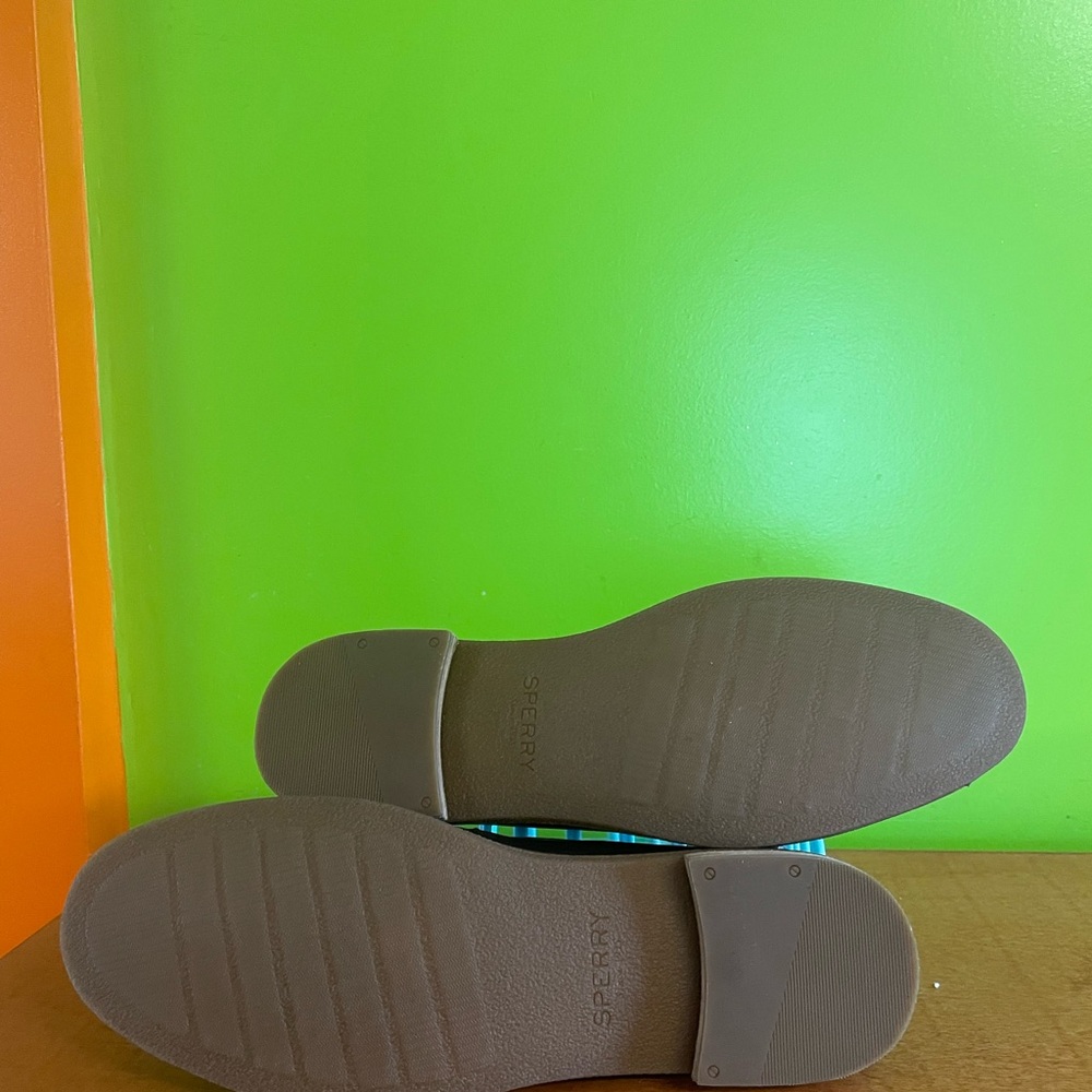 SPERRY .Elegant,Black Leather Loafers. New. - Picture 5 of 8